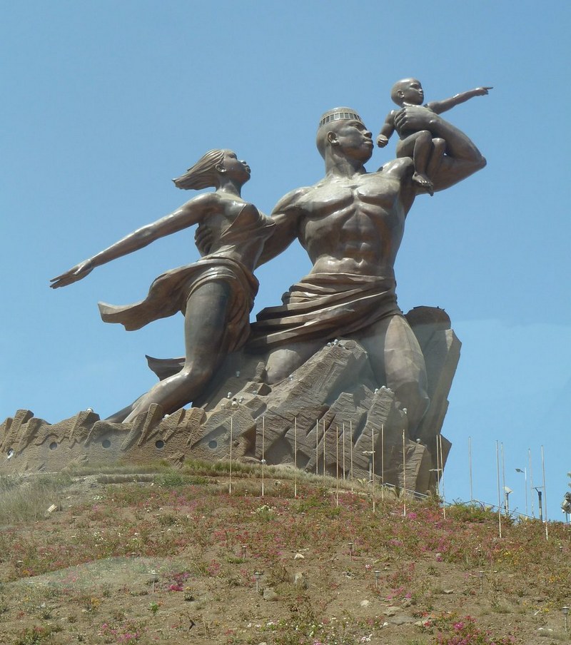 Enjoy the beauty of african renaissance monument